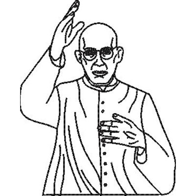 Matriz de matriz Matriz De Bordado Padre Donizetti Tavares De Lima 1
