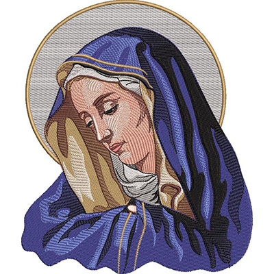 Matriz de matriz Matriz De Bordado Nossa Senhora Das Dores 3