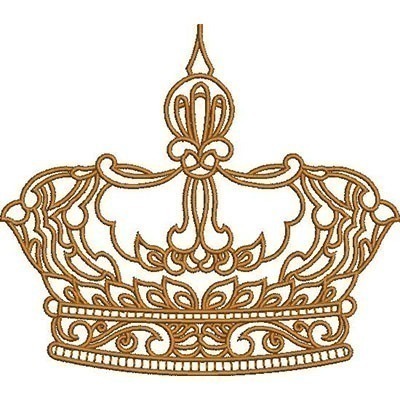 Matriz de matriz Matriz De Bordado Coroa 44