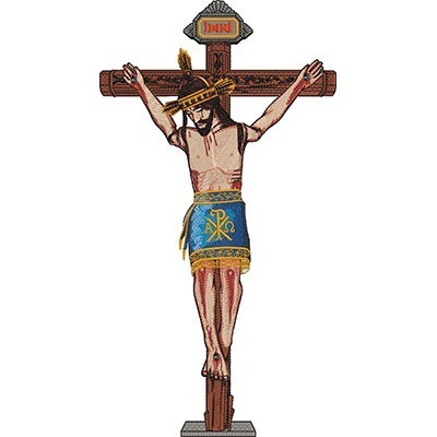 Matriz de matriz Matriz De Bordado Jesus Crucificado México