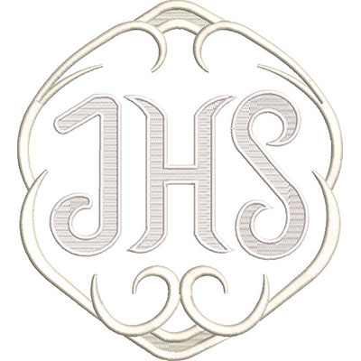 Matriz De Bordado Moldura Jhs 18 Cm 2
