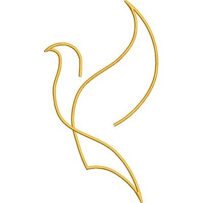 Matriz de matriz Matriz De Bordado Divino Contornado 18 Cm