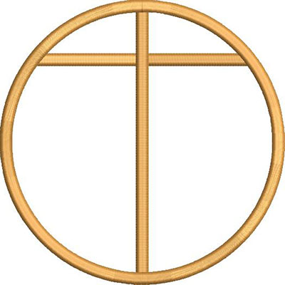 Matriz de matriz Matriz De Bordado Opus Dei 14 Cm