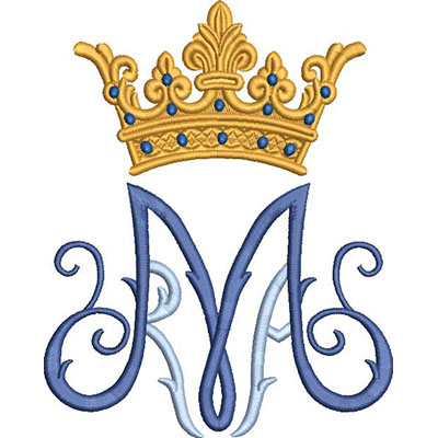 Matriz de matriz Matriz De Bordado Mariano 16 Cm