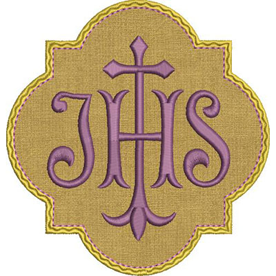 Matriz de matriz Matriz De Bordado Moldura Aplicada Jhs 13 Cm