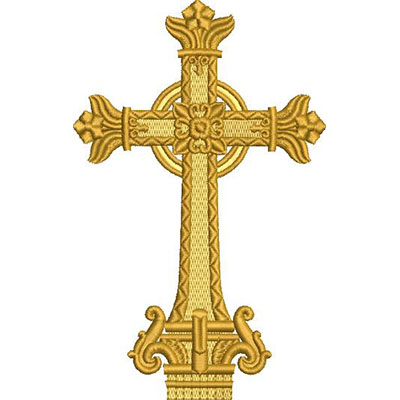 Matriz de matriz Matriz De Bordado Cruz Decorada 392