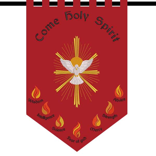 Matriz de matriz Matriz De Bordado Conjunto Para Bandeira Do Divino Espírito Santo Inglês