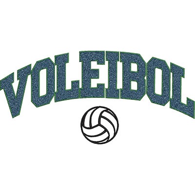 Matriz de matriz Matriz De Bordado Voleibol Falso Chenille