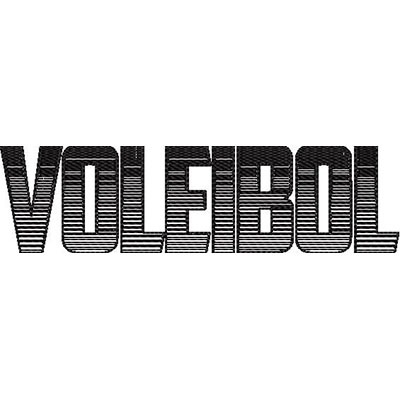 Matriz de matriz Matriz De Bordado Voleibol Efeito Degradê