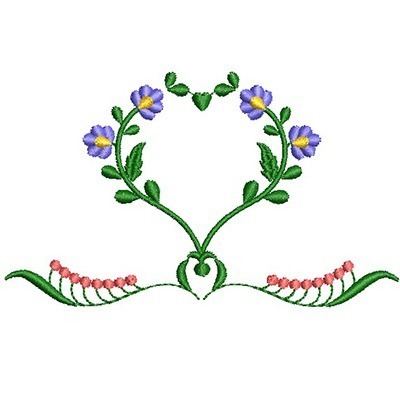 Matriz de matriz Matriz De Bordado Flores Kalocsai 14