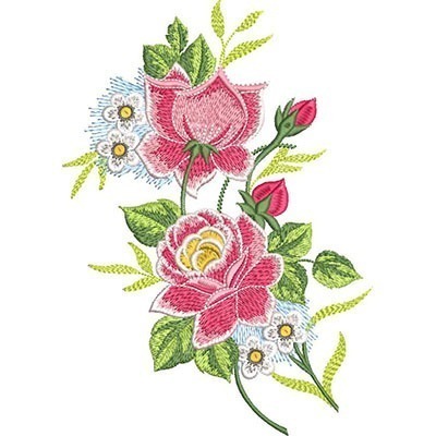 Matriz de matriz 2 Matrizes De Bordado De Rosa