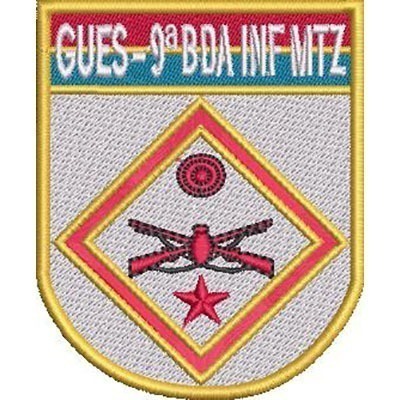 Matriz de matriz Matriz De Bordado Brigada De Infantaria Gues 9º Bda Inf Mtz