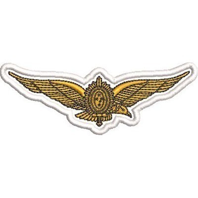 Matriz de matriz Matriz De Bordado Brevê Piloto De Aviação Do Exército Brasileiro