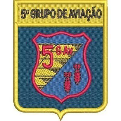 Matriz de matriz Matriz De Bordado 5º Gav Grupo De Aviação