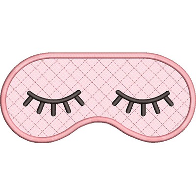 Matriz de matriz Matriz De Bordado Máscara Para Dormir Olhos 10