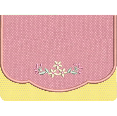 Matriz de matriz Matriz De Bordado 3 Bolsinhas Porta Máscaras 6