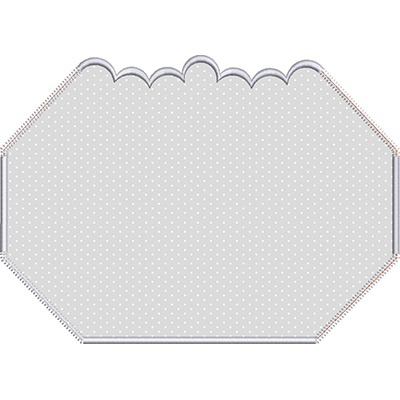 Matriz de matriz Matriz De Bordado 4 Máscaras 3d