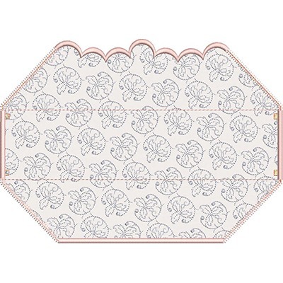 Matriz de matriz Matriz De Bordado Máscara 3d Quilt