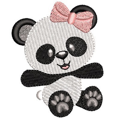 Matriz de matriz Matriz De Bordado Panda 5