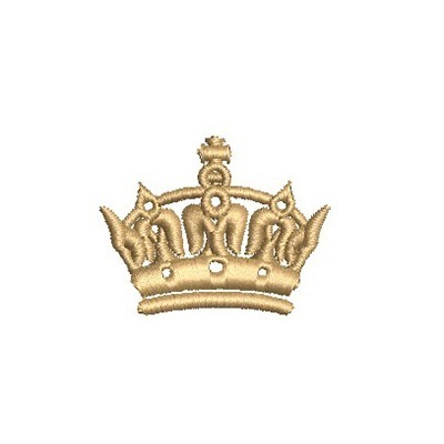 Matriz de matriz Matriz De Bordado Coroa 39