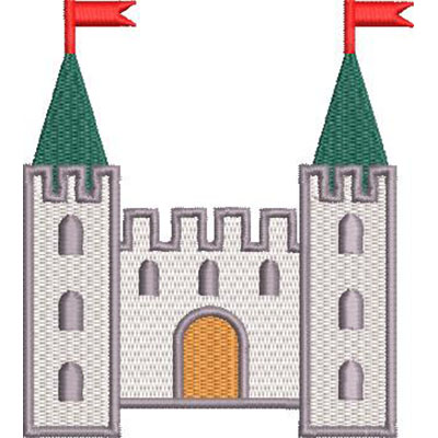 Matriz de matriz Matriz De Bordado Castelo 9 Cm
