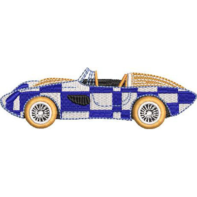 Matriz de matriz Matriz De Bordado Carro De Corrida Infantil 3