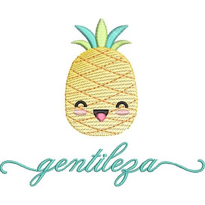 Matriz de matriz Matriz De Bordado Frutinha Rippled Gentileza
