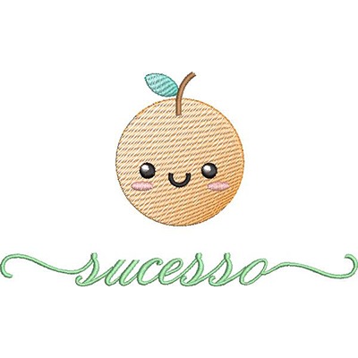 Matriz de matriz Matriz De Bordado Frutinha Rippled Successo