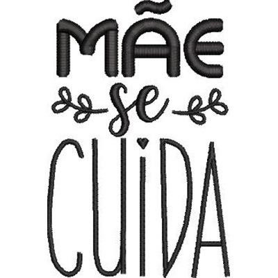 Matriz de matriz Matriz De Bordado Se Cuida Pai Mãe