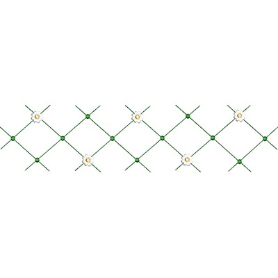Matriz de matriz Matriz De Bordado Barrado Xadrez Poá E Flores 3