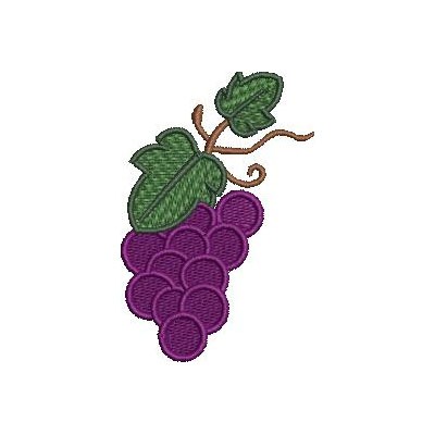 Matriz de matriz Matriz De Bordado Cacho De Uvas 7 Cm