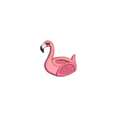 Matriz de matriz Matriz De Bordado Bóia De Flamingo