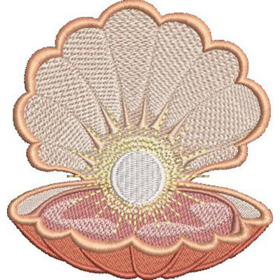 Matriz de matriz Matriz De Bordado Conchacom Pérola