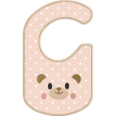 Matriz de matriz Matriz De Bordado Babador Macaquinho