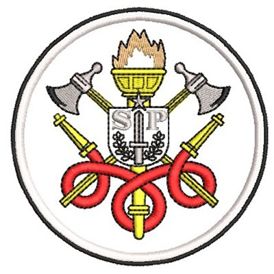 Matriz de matriz Matriz De Bordado Corpo De Bombeiro De São Paulo 4