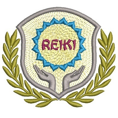 Matriz de matriz Matriz De Bordado Escudo Reiki