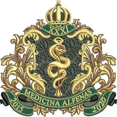 Matriz de matriz Matriz De Bordado Medicina Alfenas