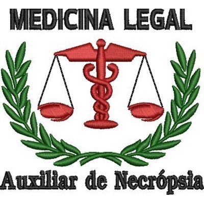 Matriz de matriz Matriz De Bordado Medicina Legal Auxiliar De Necrópsia