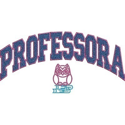 Matriz de matriz Matriz De Bordado Professora Falso Chenille