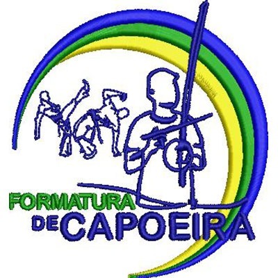 Matriz de matriz Matriz De Bordado Formatura De Capoeira