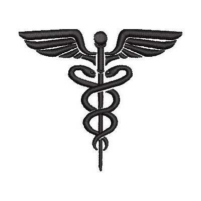 Matriz de matriz Matriz De Bordado Símbolo Medicina 32