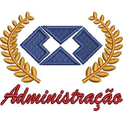 Matriz de matriz Matriz De Bordado Escudo Administração