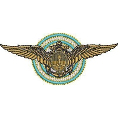 Matriz de matriz Matriz De Bordado Liga Naval Argentina