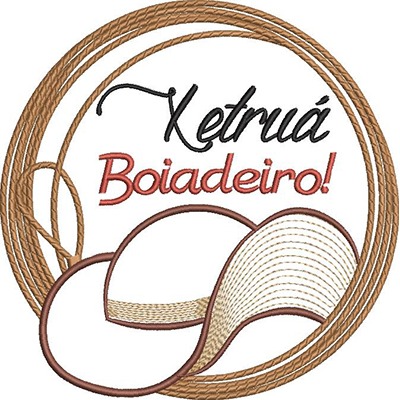 Matriz de matriz Matriz De Bordado Xetruá Boiadeiro!