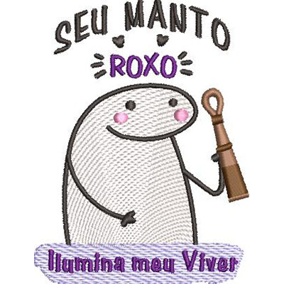 Matriz de matriz Matriz De Bordado Flork Rippled Umbanda Nanã