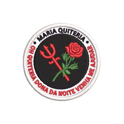 Matriz de matriz Matriz De Bordado Patch Pomba Gira Maria Quitéria