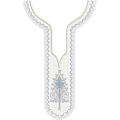 Matriz de matriz Matriz De Bordado Gola De Camisú Com Abebê Iemanjá