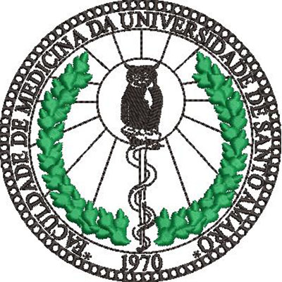Matriz de matriz Matriz De Bordado Faculdade De Medicina Da Universidade De Santo Amaro