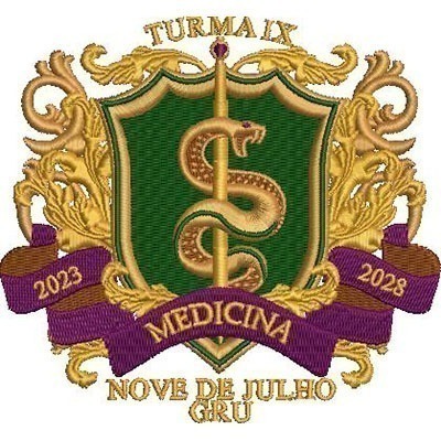 Matriz de matriz Matriz De Bordado Nove De Julho Medicina 2028