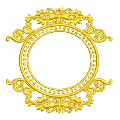 Matriz de matriz Matriz De Bordado Moldura Barroca 28